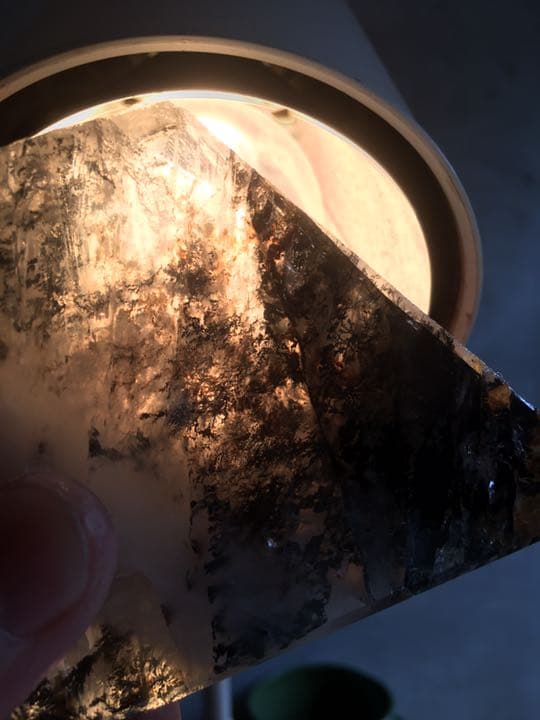 デンドライトクォーツ、デンドリティックガーデンクォーツ、737.2g 原石。希少