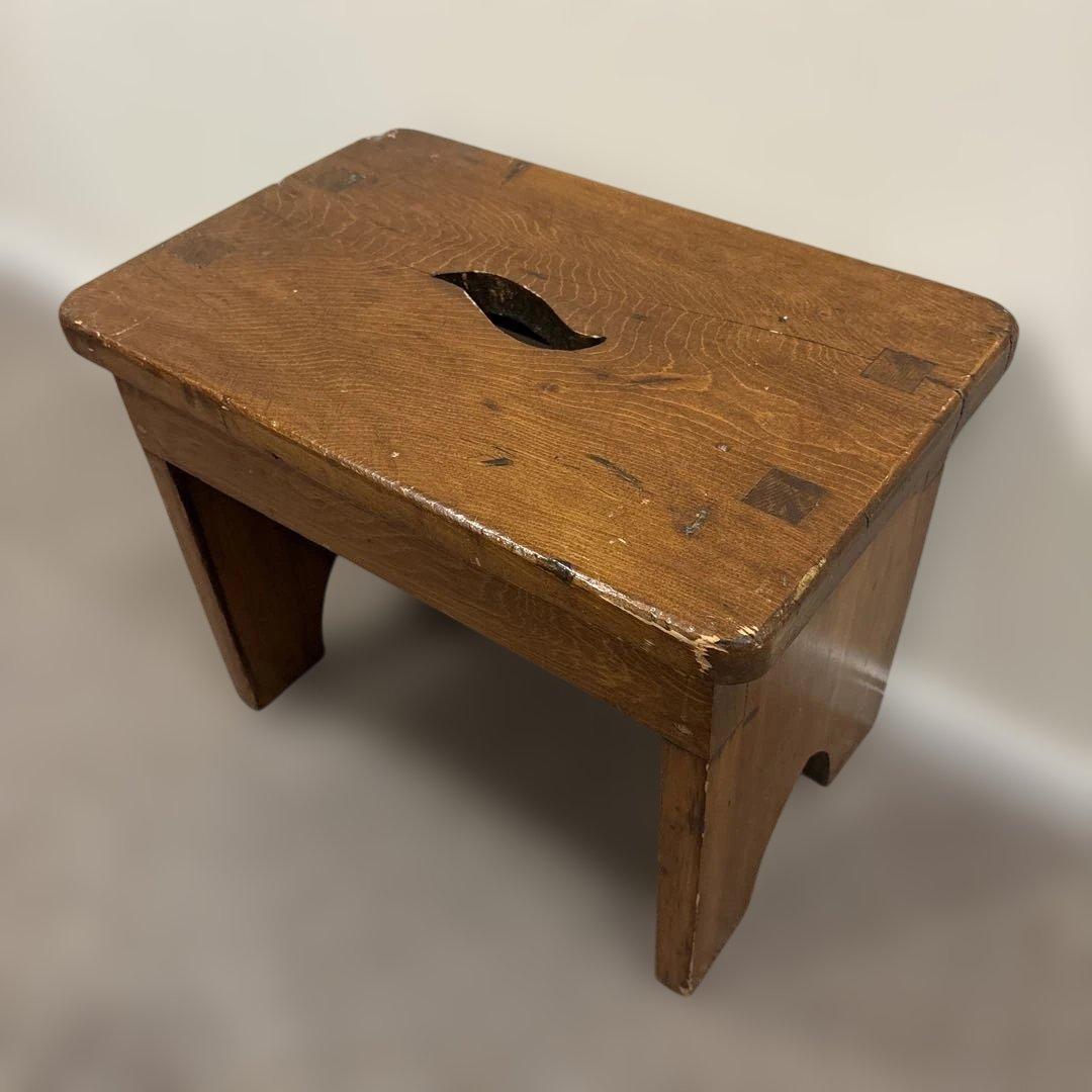 北欧アンティーク 腰掛け 花台　スツール　ヴィンテージ