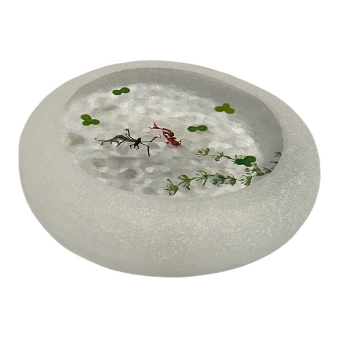 久保裕子　石文鎮　アメンボ　中サイズ