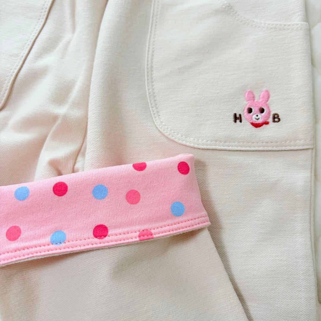 新品 120 ミキハウス ホットビスケッツ 女の子 セット トレーナー ズボン