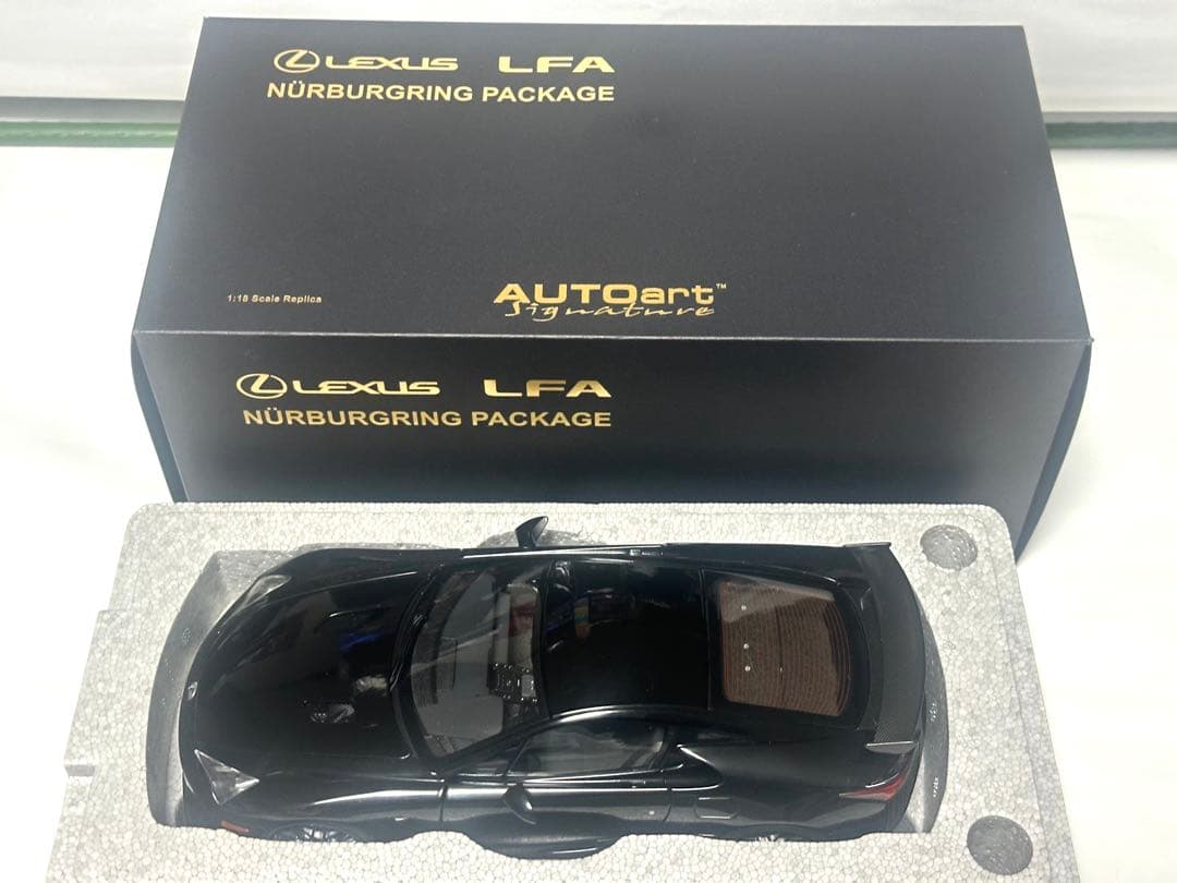 オートアート 1/18 LFA ニュルブルクリンクパッケージ　ブラック