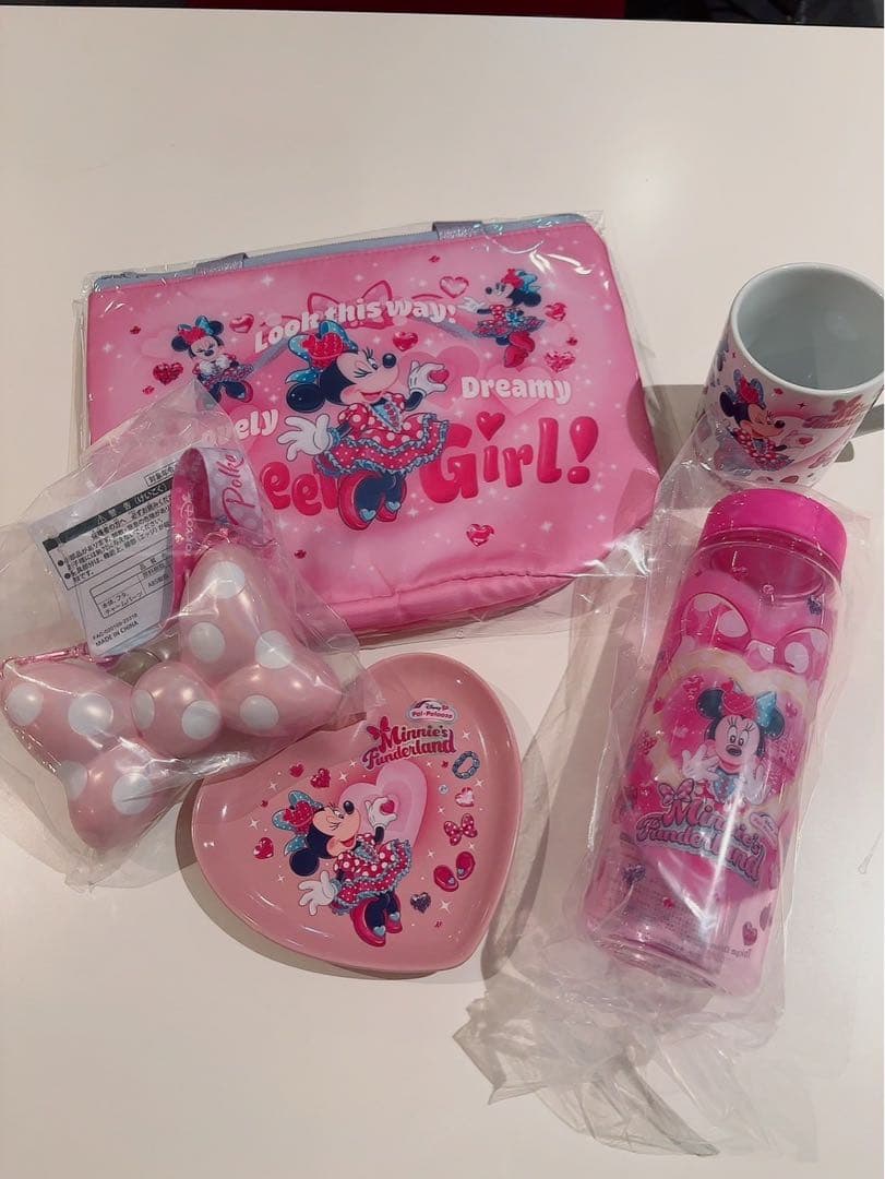 パルパルーザ　ミニーマウス ファンダーランド　スーベニア　5点セット