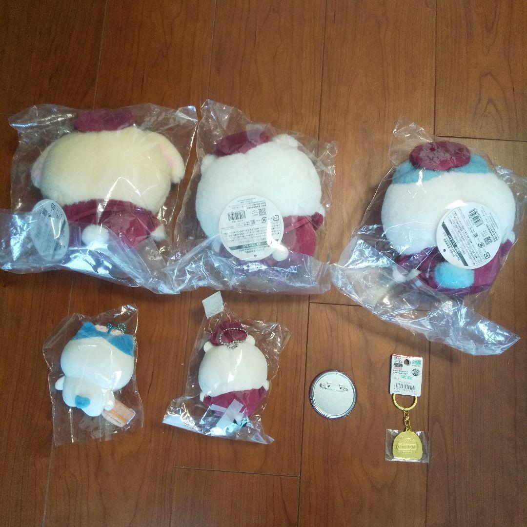 ちいかわ　阪急電車なマスコット　ちいかわ　ハチワレ　うさぎ　3体セット&2体