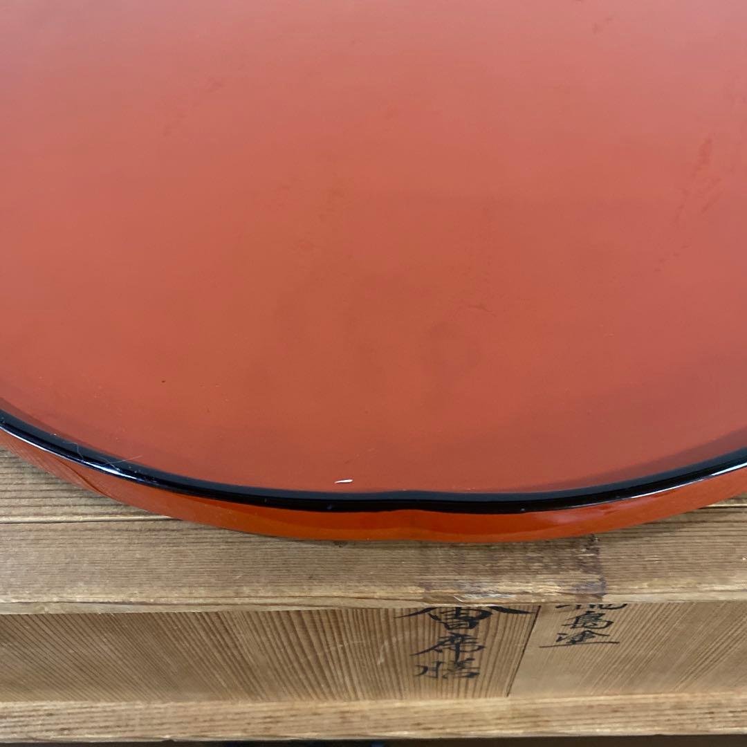 輪島塗　懐石道具　押切　お膳　お盆　5枚