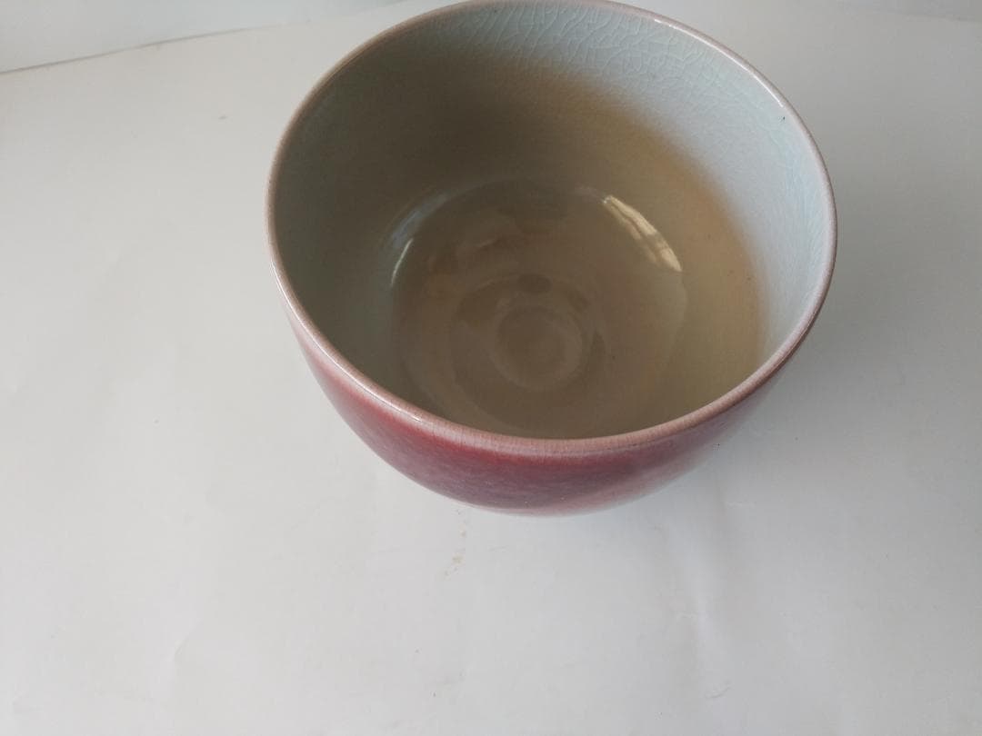 鑑月焼 藤本享秀 作 茶碗 茶道具 抹茶碗 美品 です。