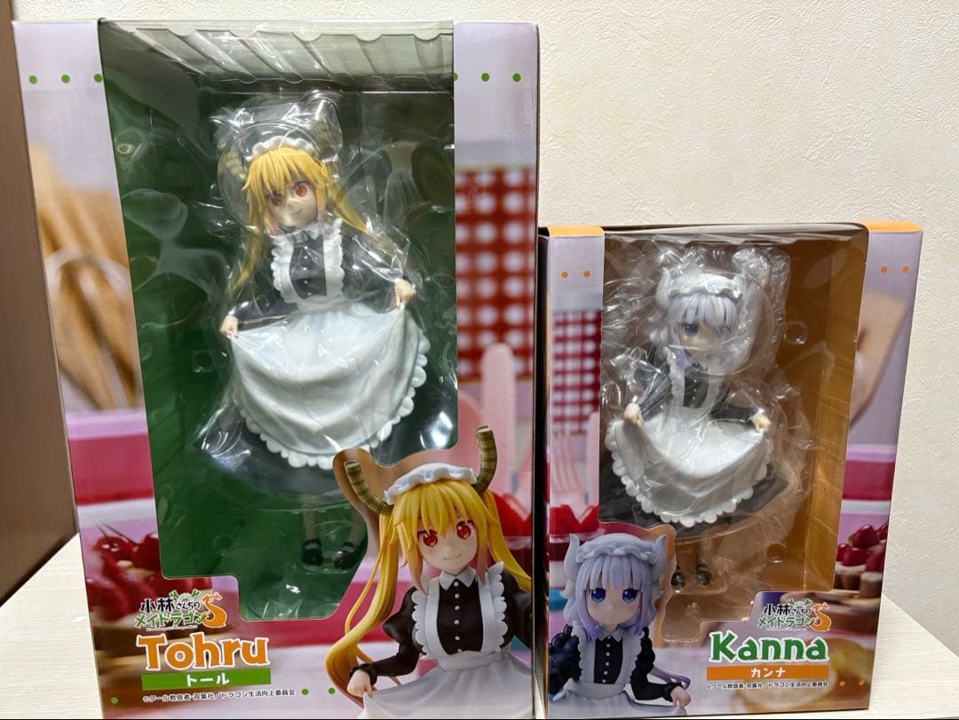 RAKUDO【開封済】トール、カンナスケールフィギュアセット