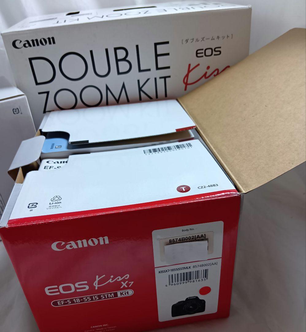 Canon EOS Kiss X7 ダブルズームキット　スピードライトセット