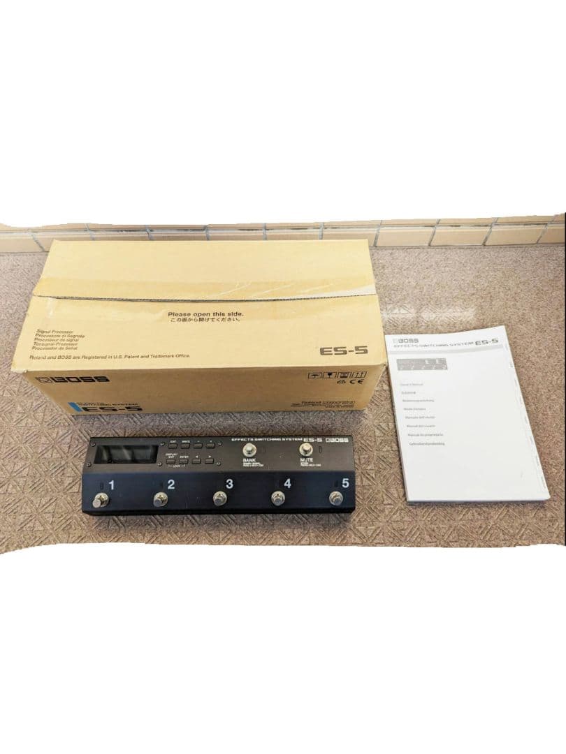 BOSS ES-5 Effects Switching Systemスイッチャー