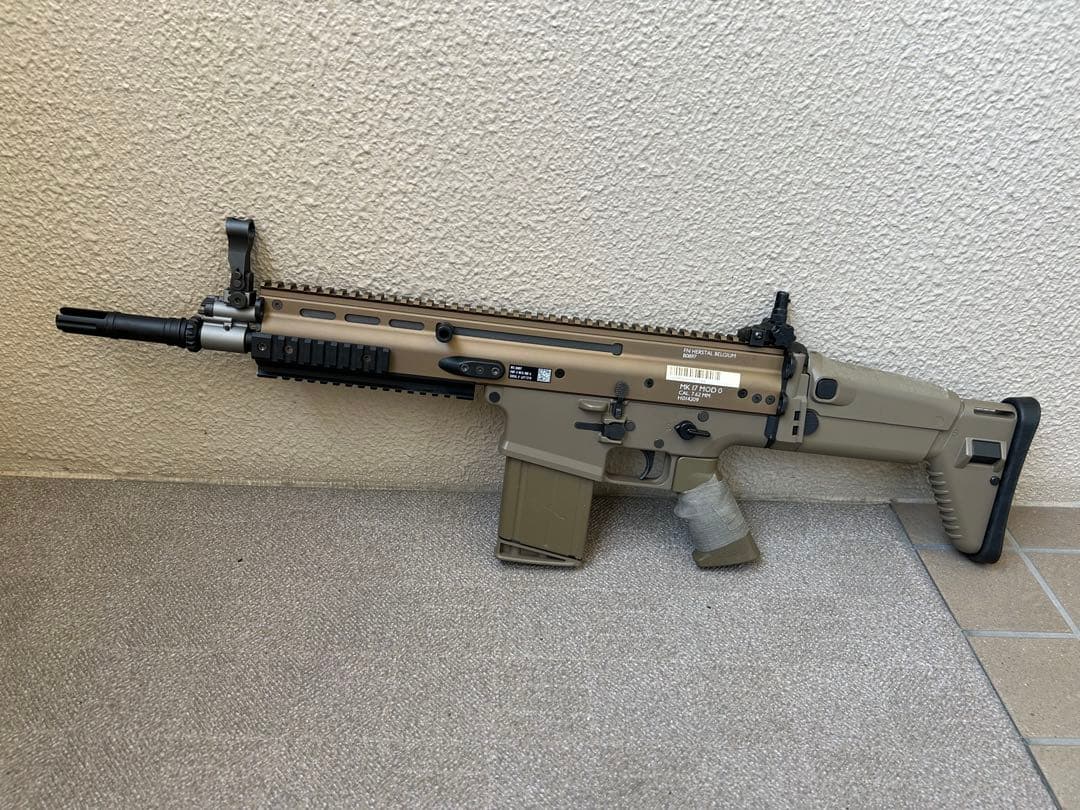 マルイ 次世代電動ガンscar-h （ライラクス製強化ギア組込）ジャンク扱い