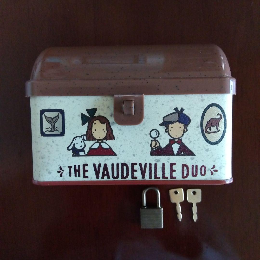 The vaudeville duo 鍵付き　貯金箱　サンリオ　平成レトロ