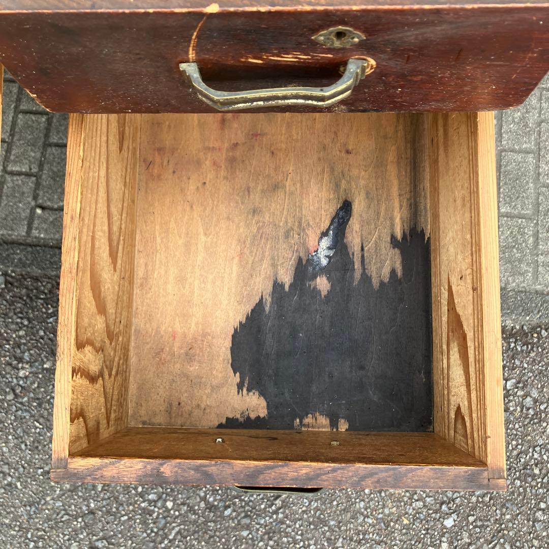 アンティークデスク　レトロ　机　店舗什器　ディスプレイ　レア