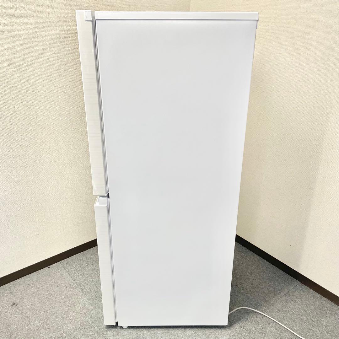 【美品】2024年 148L 冷凍冷蔵庫 ホワイト 左開きJR-SY15AL