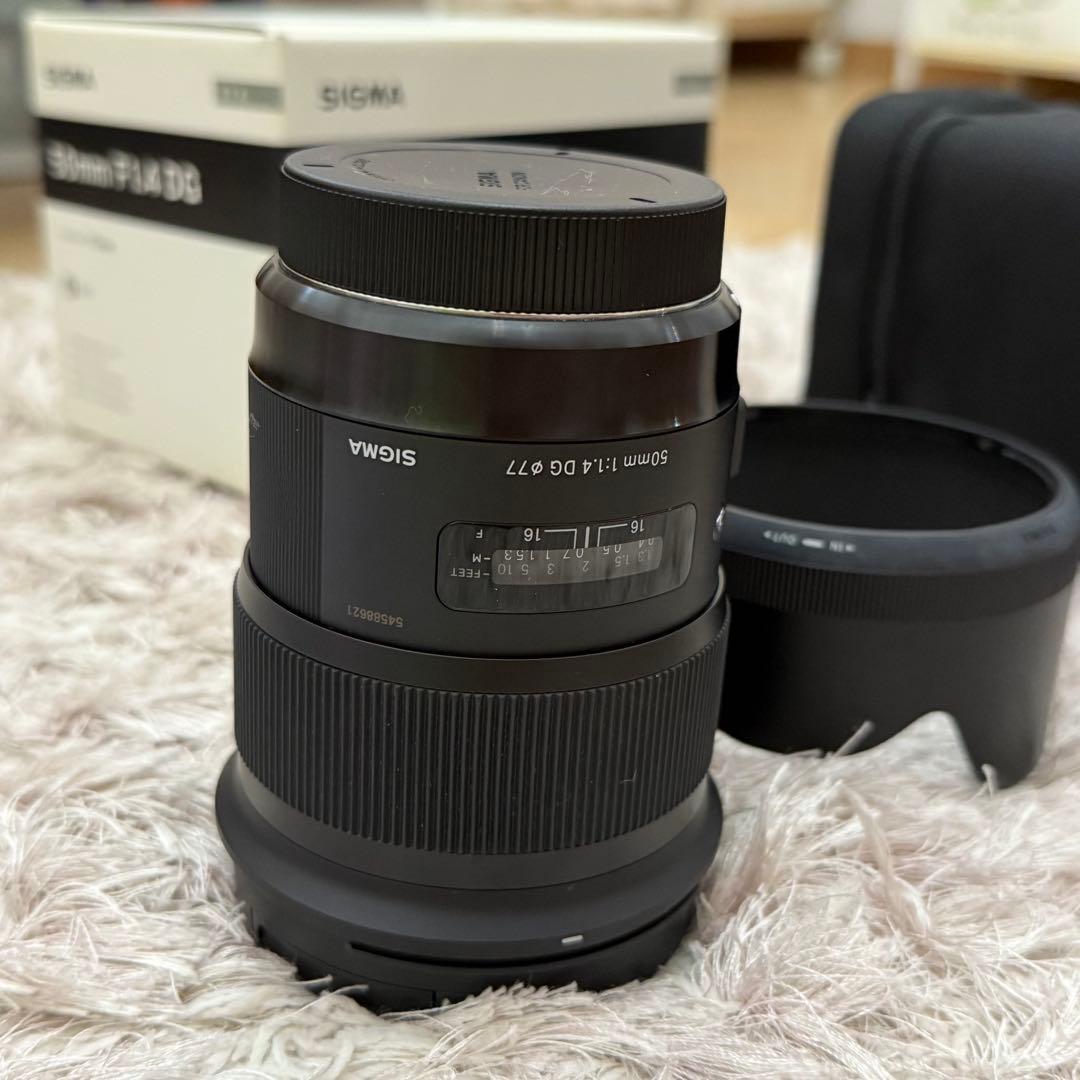 SIGMA 50mm F1.4 DG 単焦点レンズ シグマ