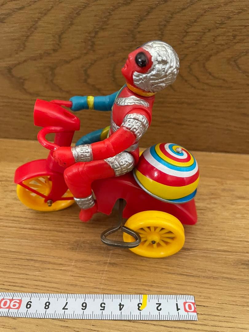 激レア当時物キカイダー❗️三輪車とブリキのおもちゃ‼️
