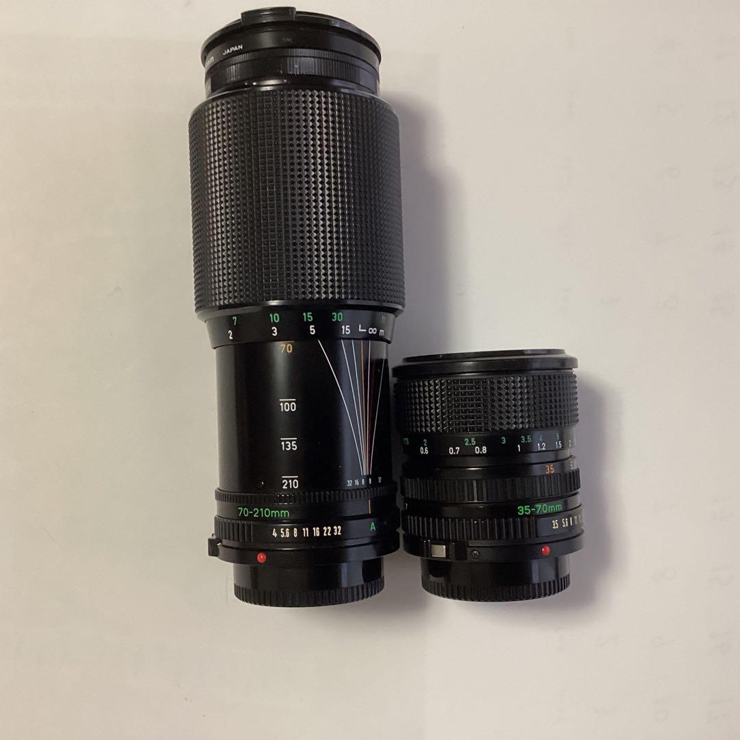 Canon A-1 、レンズ2本付き　動作確認済み
