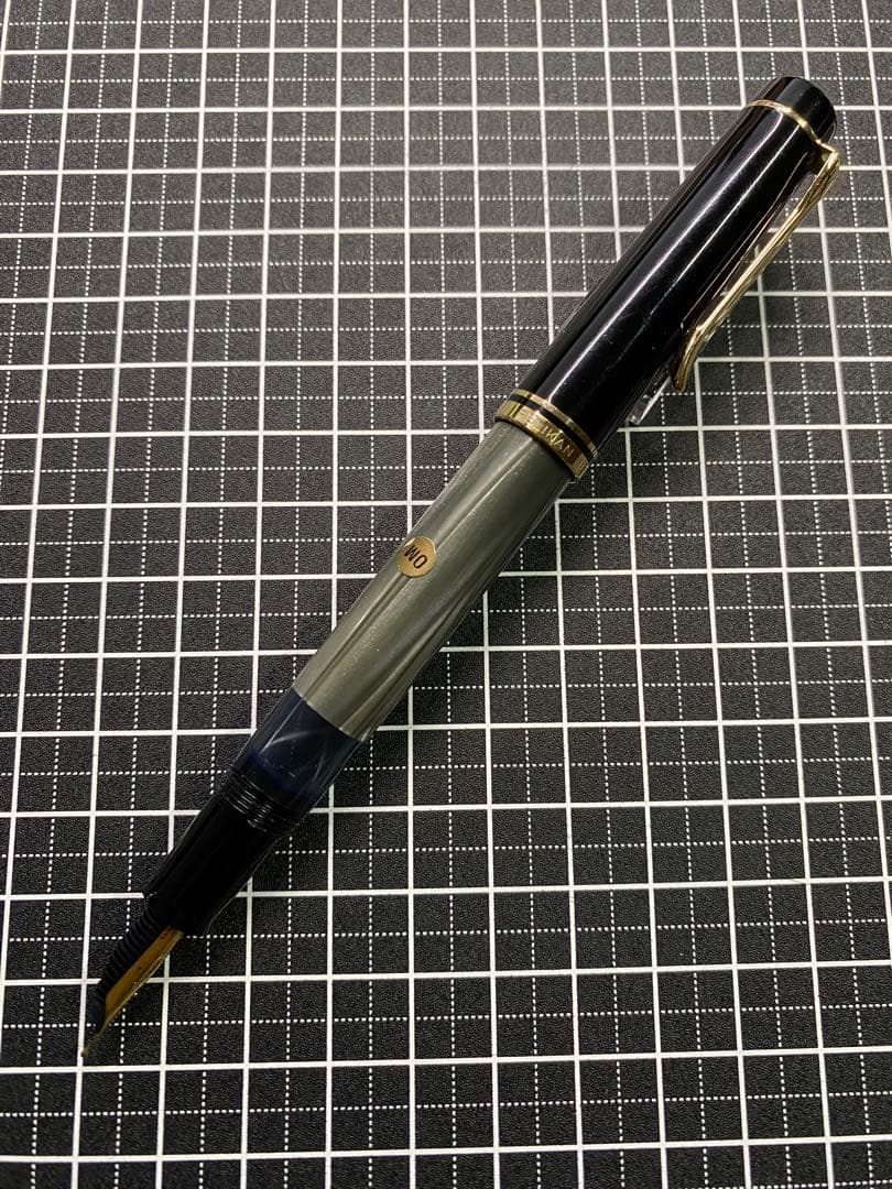 Pelikan M200 Green-Marble 万年筆　字幅OM