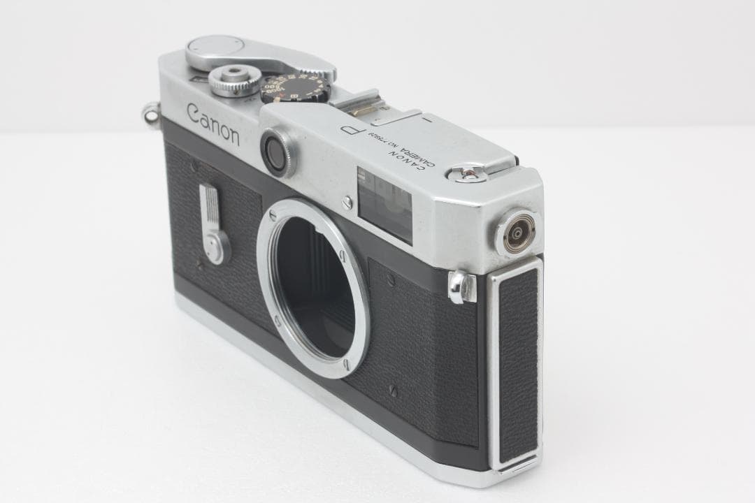 キャノン Canon P ポピュレール ボディ シルバー #299a