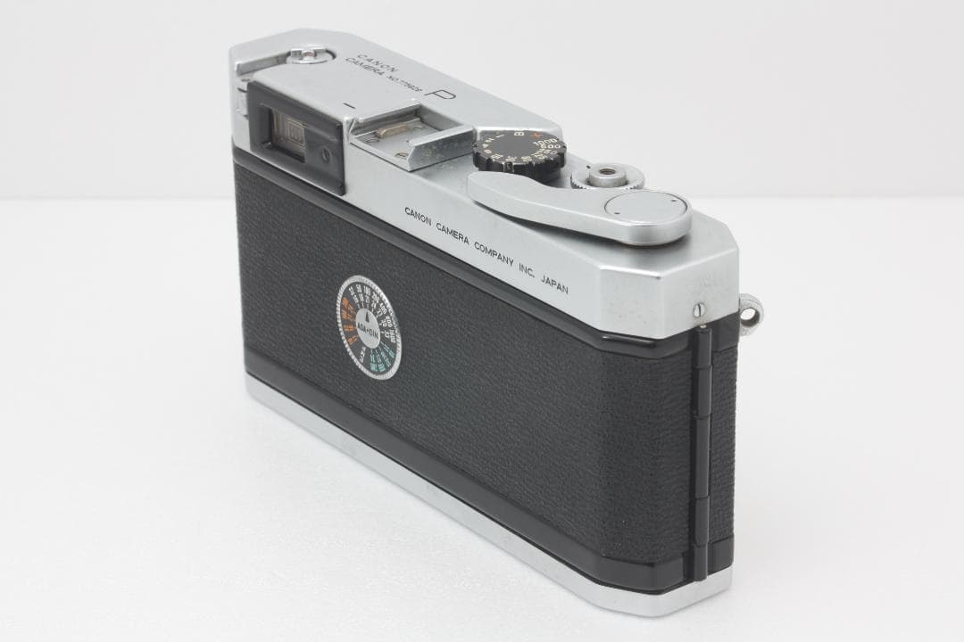 キャノン Canon P ポピュレール ボディ シルバー #299a