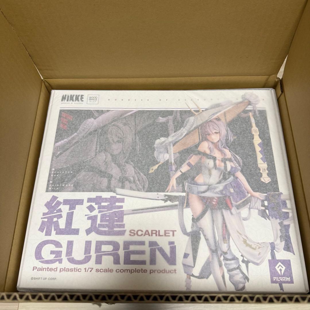 【色紙付き未開封】グッドスマイル NIKKE 紅蓮 1/7スケールフィギュア
