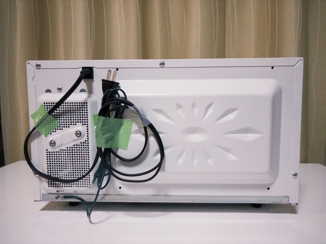 【超美品】amadana 電子レンジ　ARE-S19 ホワイト