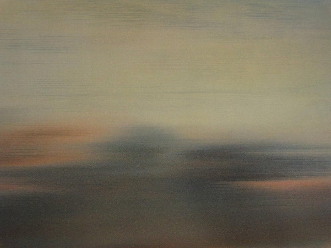 鎮西直秀、【光彩の譜　稲佐の浜図】、希少な額装用画集より、新品額装付