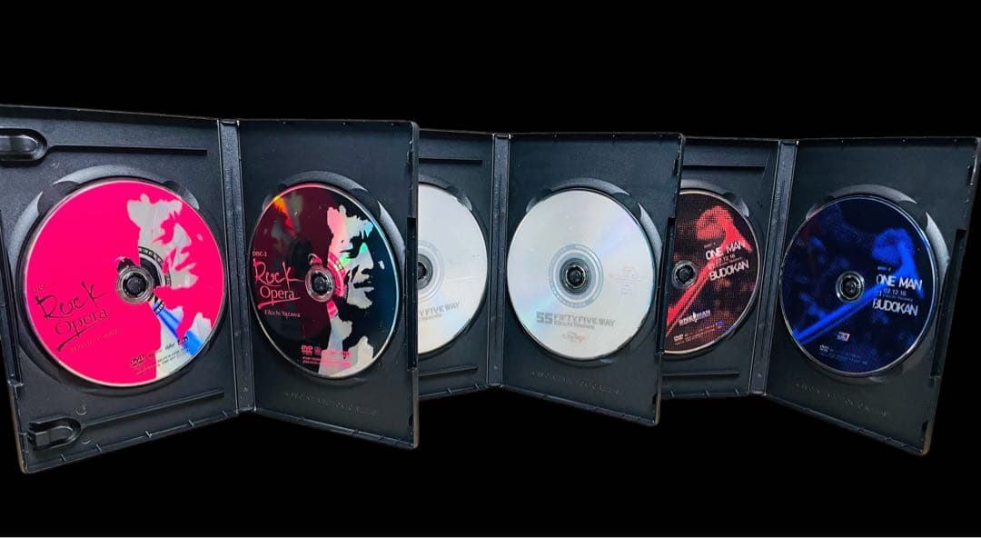 【矢沢永吉】 ライブ DVD 全6枚セット