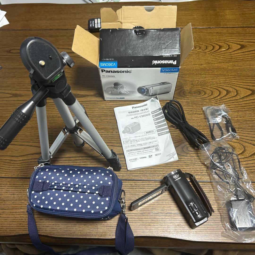 再出品！パナソニックビデオカメラセット