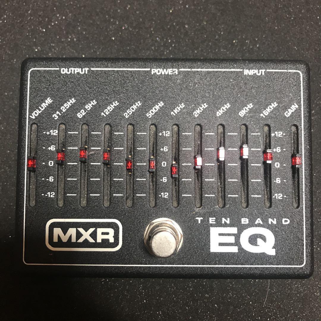 MXR 10band EQ 18V駆動 通電確認○ ジャンク品