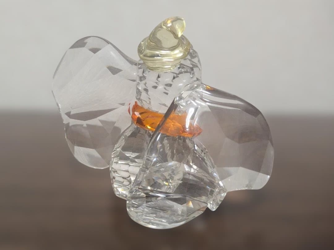 送込美品！ダンボ70周年記念2011年度限定スワロフスキークリスタル人形