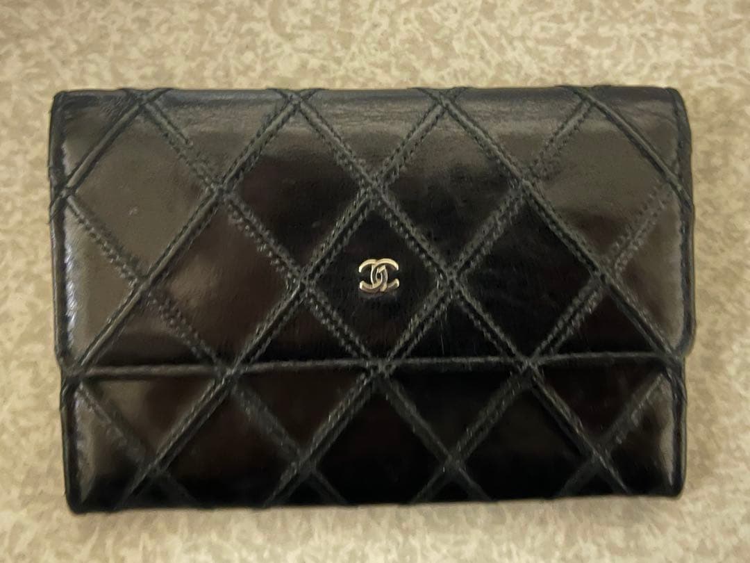 シャネル ビコローレ　ケース　ブラック