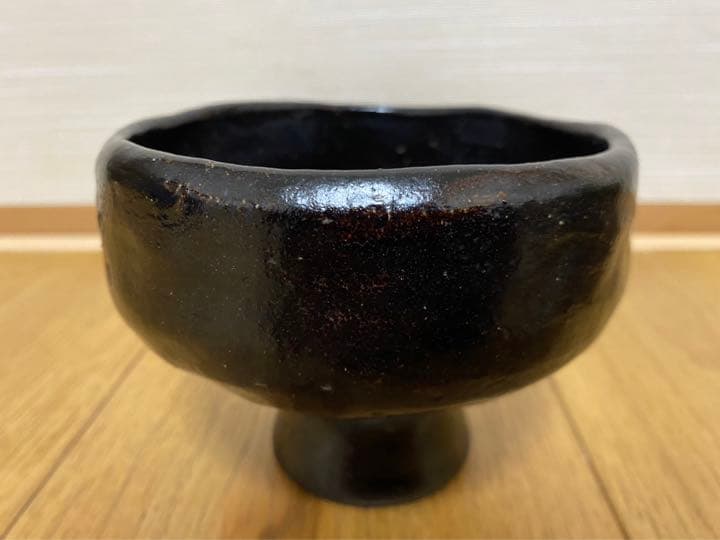 蔵六書付箱　十代旦入　天目茶碗