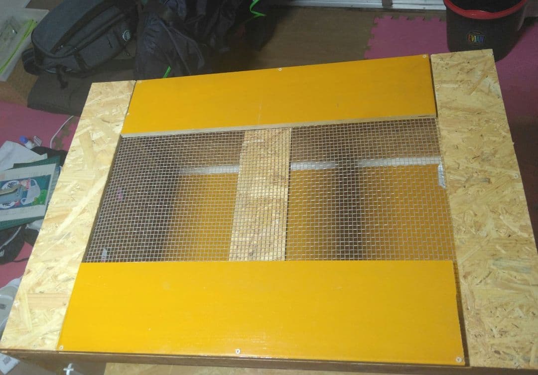 自作爬虫類ケージ