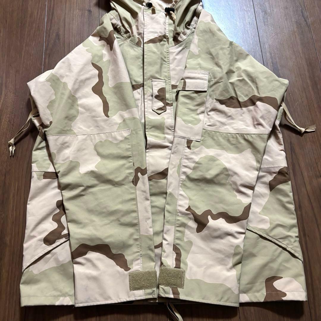 M-R 良品 米軍実物 ECWCS GEN1 ゴアテックスパーカー デザートカモ