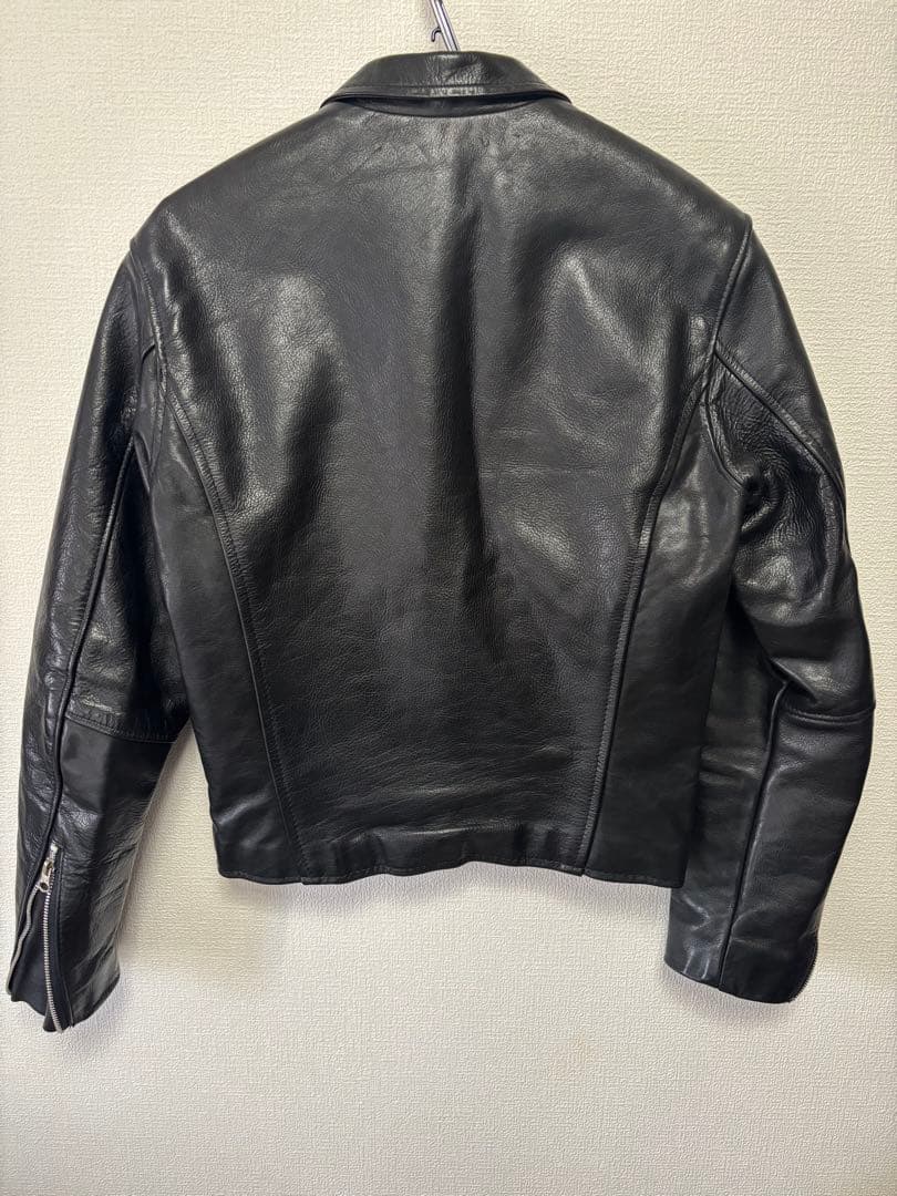 Vanson シングルライダースジャケットenf 裏地オーダーサイズ36 最終値