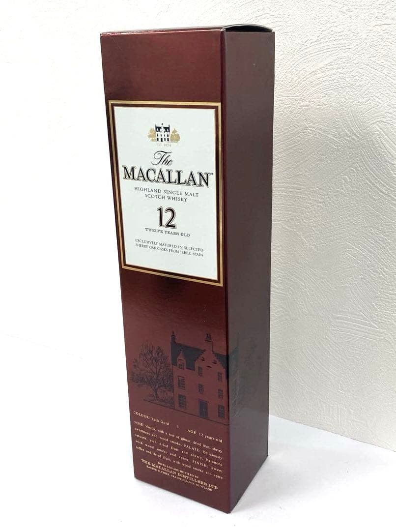 The Macallan 12年 シングルモルトウイスキー◇