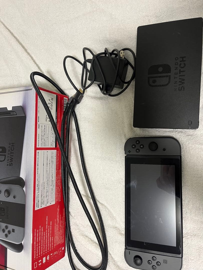 Nintendo Switch 本体 ブラック 未対策　本体動作確認済み中古品