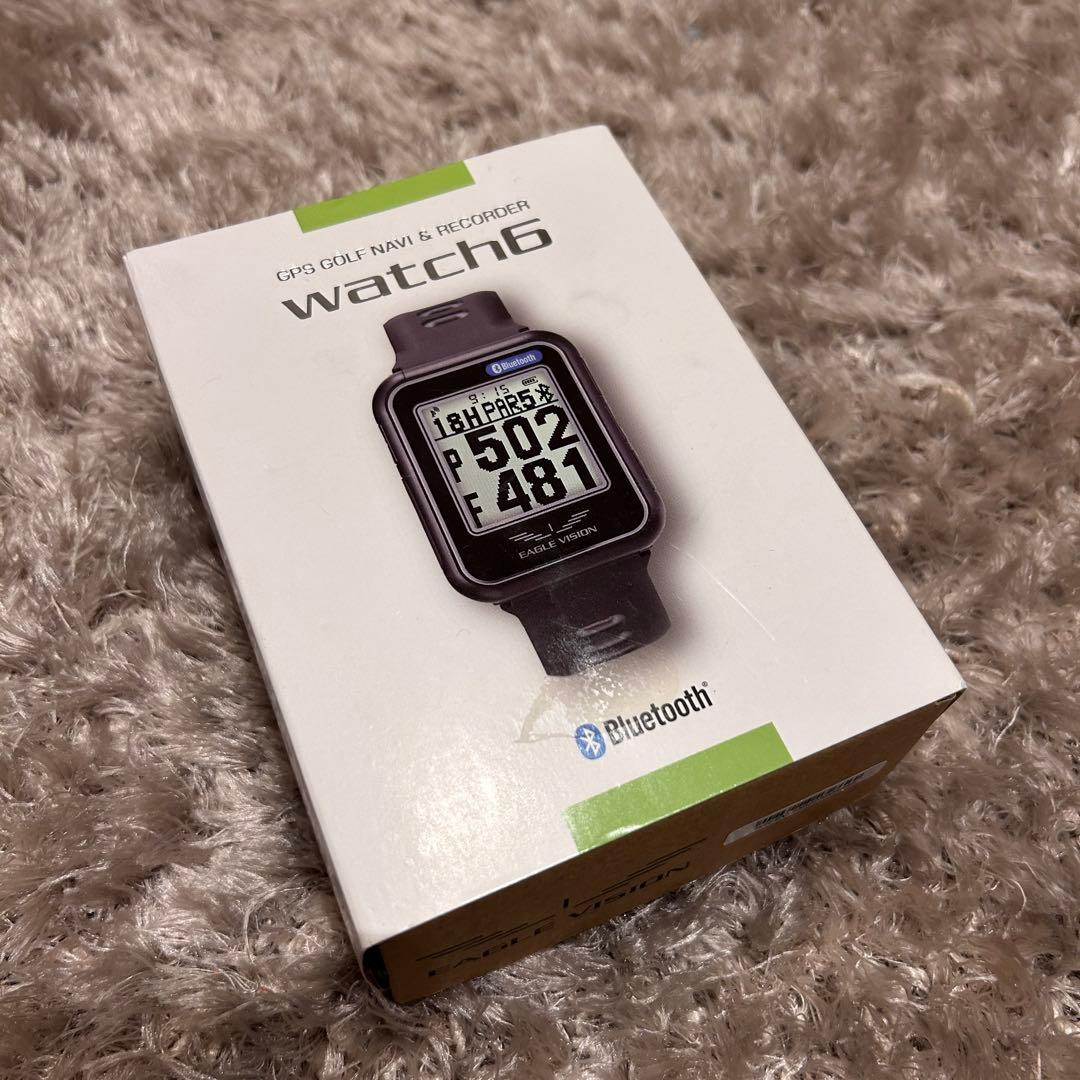 EAGLE VISION watch6 GPSゴルフナビ ブラック