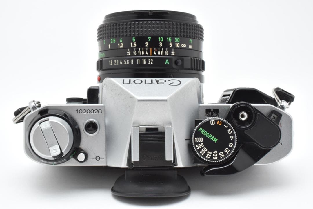 キャノン Canon AE-1 PROGRAM　NFD 50/1.8　動作確認済