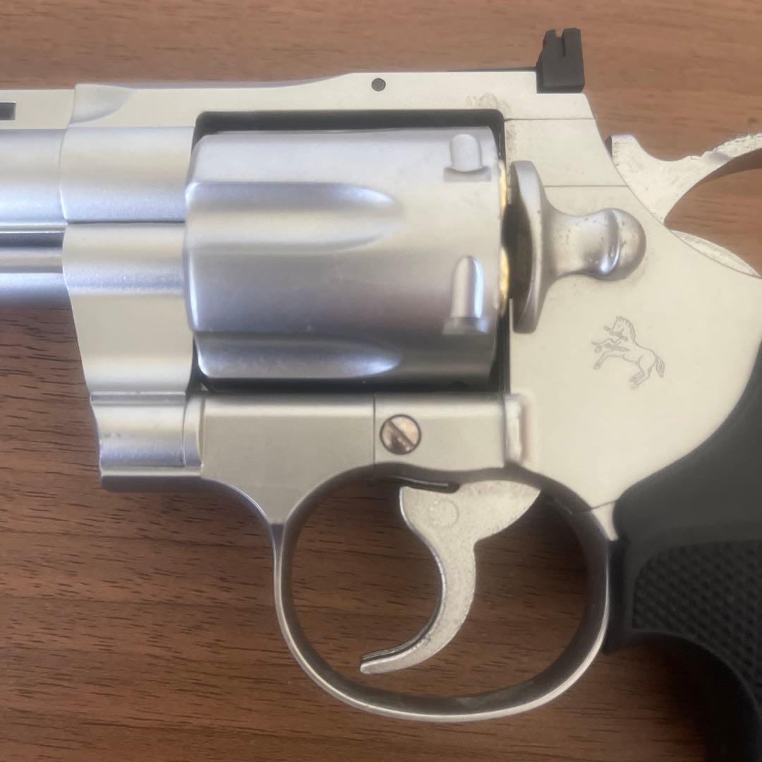 東京マルイ　コルトパイソン357 6インチ シルバーリボルバー ガスガン