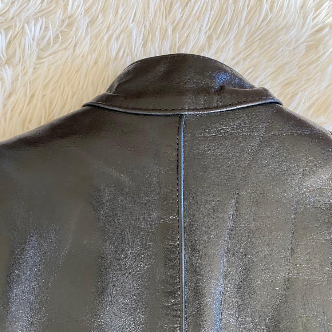 【美品】バンソン　タイプB ライナー付　シングルライダース　34 ブラック