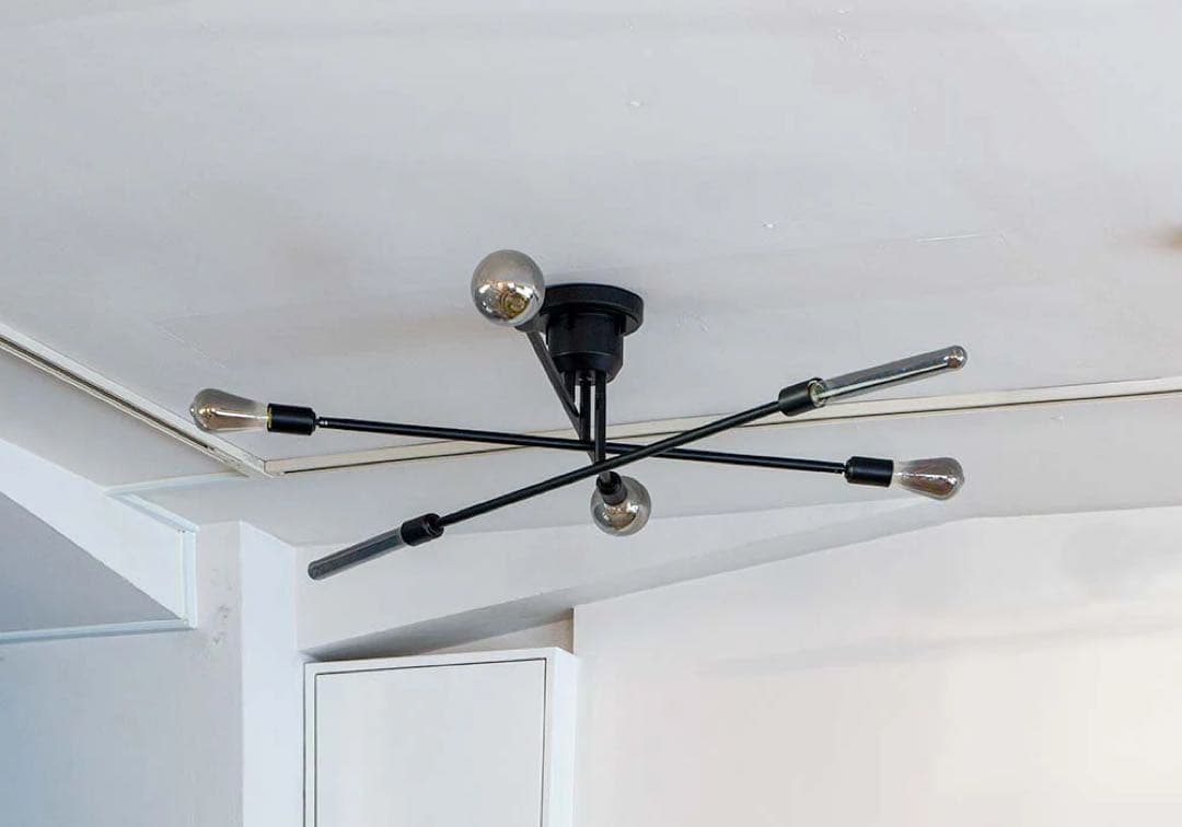 シーリングライト6灯 リモコン付き 電球付き キムリック