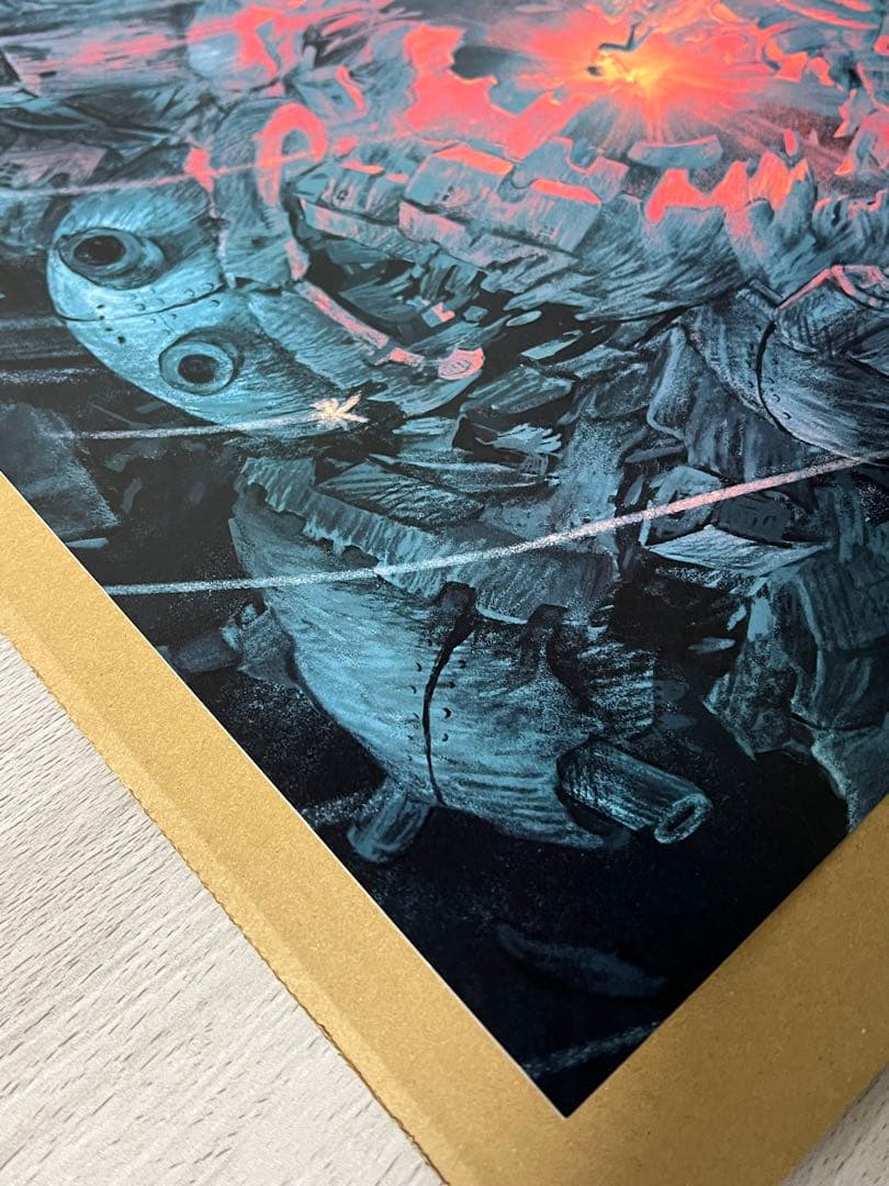 台湾 限定 映画 ハウルの動く城 特典 A2 非売品 ポスター