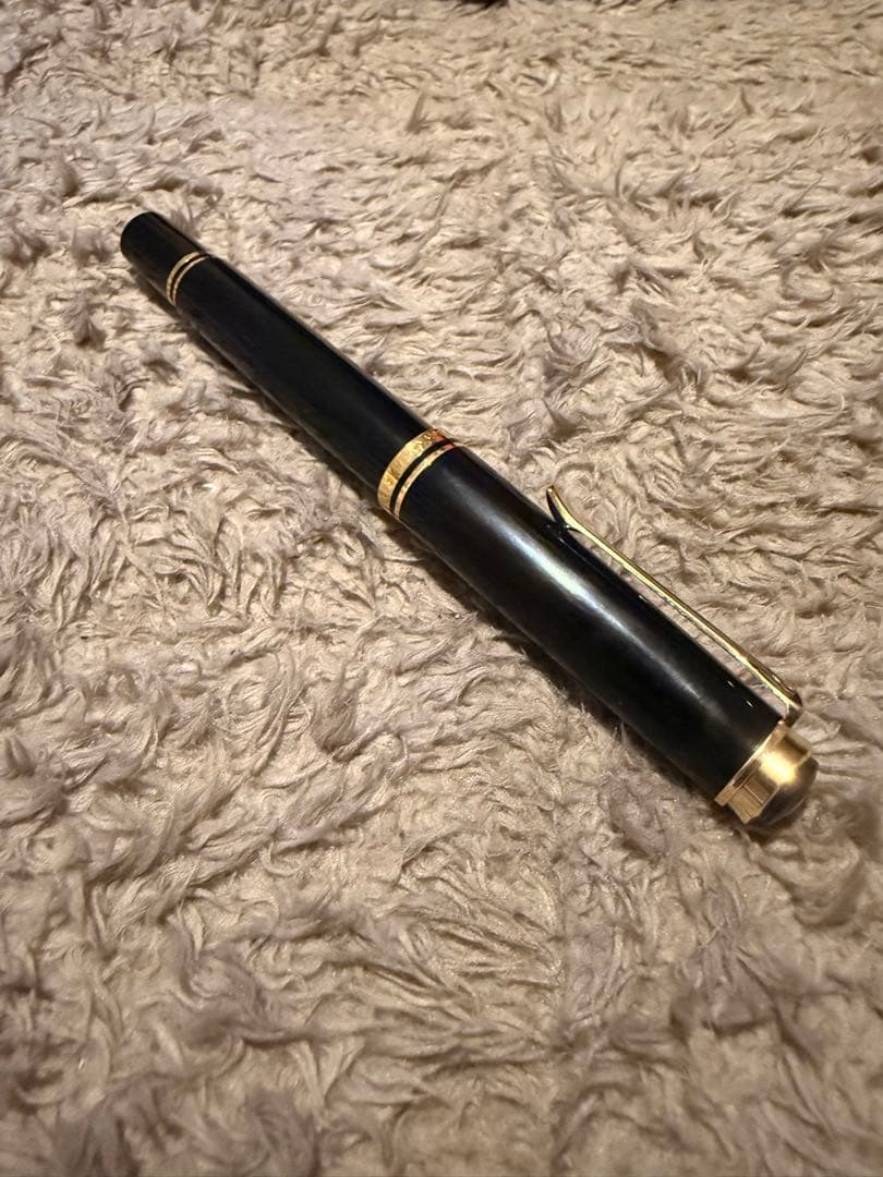 限定ペリカン　万年筆　スーベレーンM600 黒　字幅F