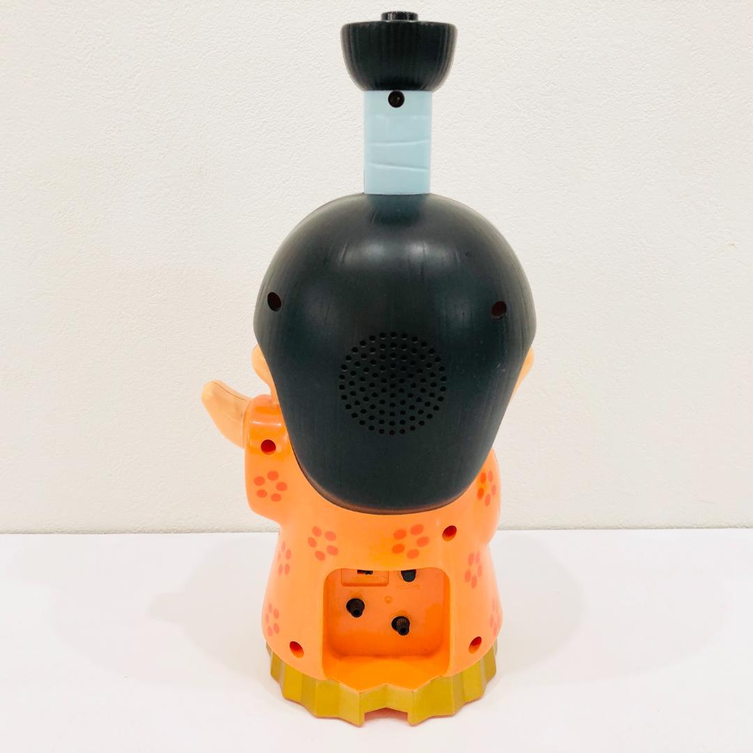 動作品 志村けん バカ殿様 おしゃべり 目覚まし時計 アイーン♪ m25