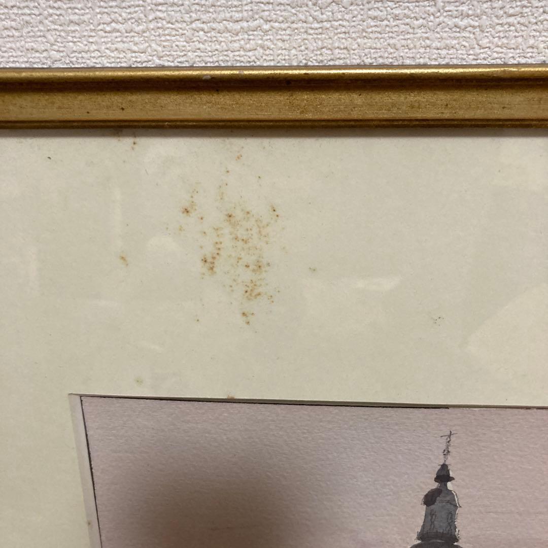 水彩画 風景画 約30cm x 40cm