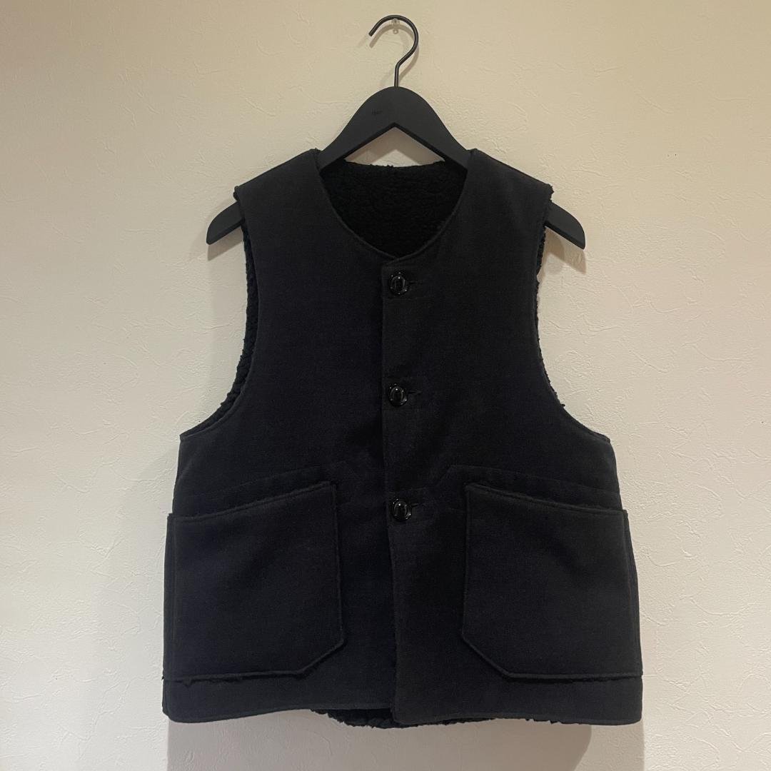 美品 Engineered Garments ベスト リバーシブル ボア