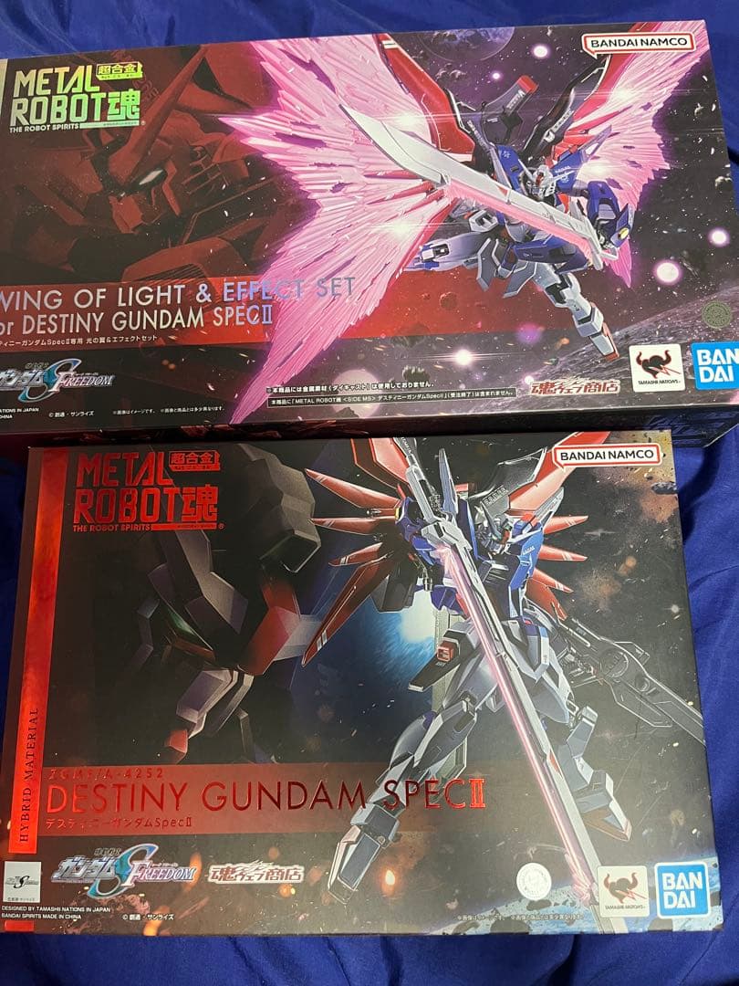 メタルロボット魂 デスティニーガンダム specii 光の翼 エフェクトセット