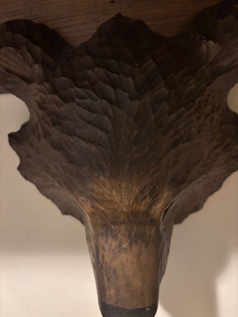 北海道　木彫　熊　1967年頃