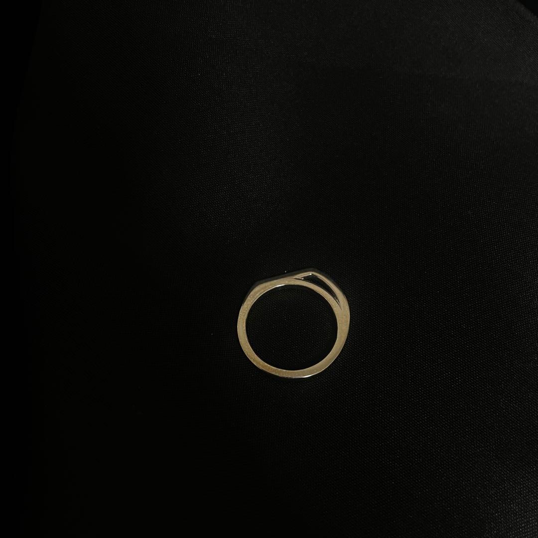 【3点】SLIDE.SLANT.ROUND 2D LAYER RING 11号