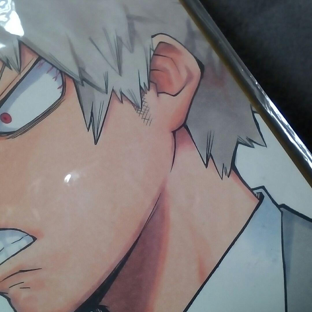 僕のヒーローアカデミア　ヒロアカ　複製色紙　爆豪　爆豪勝己　緑谷　デク　非売品